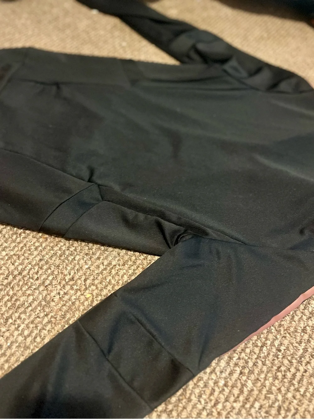 Adidas Women's Black Zip-Up  with Rose Gold Logo